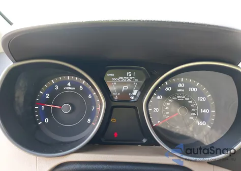 2013 Hyundai Elantra Gls z USA, uszkodzony, nr VIN 5NPDH4AE0DH311710